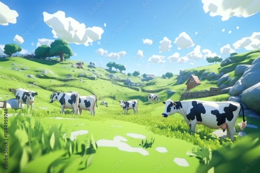 Field cow grassland livestock. Field cow grassland livestock.