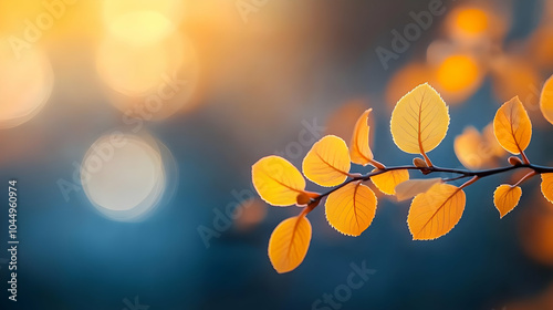 Autumn Leaves Branch - Natu...