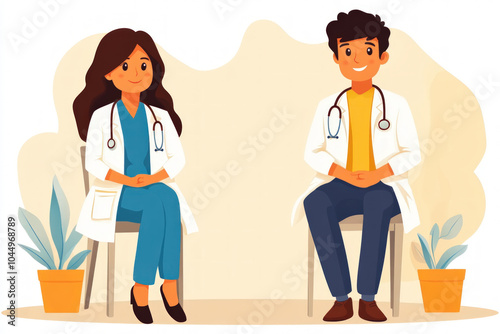 A scene depicting a patient...