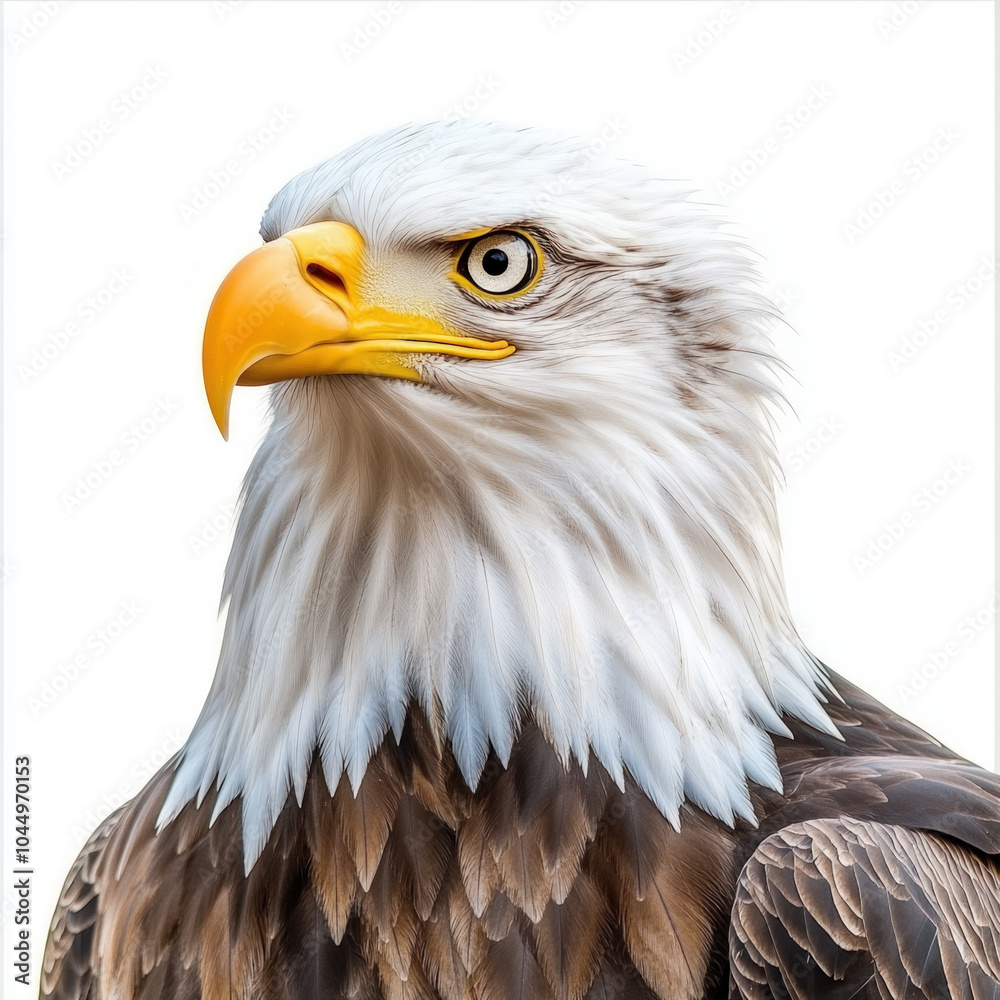 Obraz premium Bald Eagle Isolated