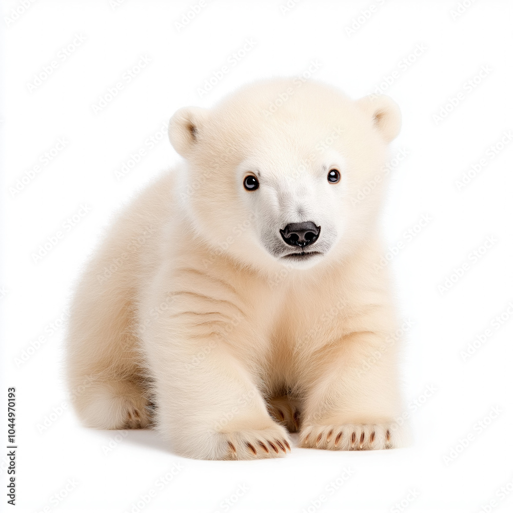 Baby Polar Bear Isolated Baby Polar Bear Isolated