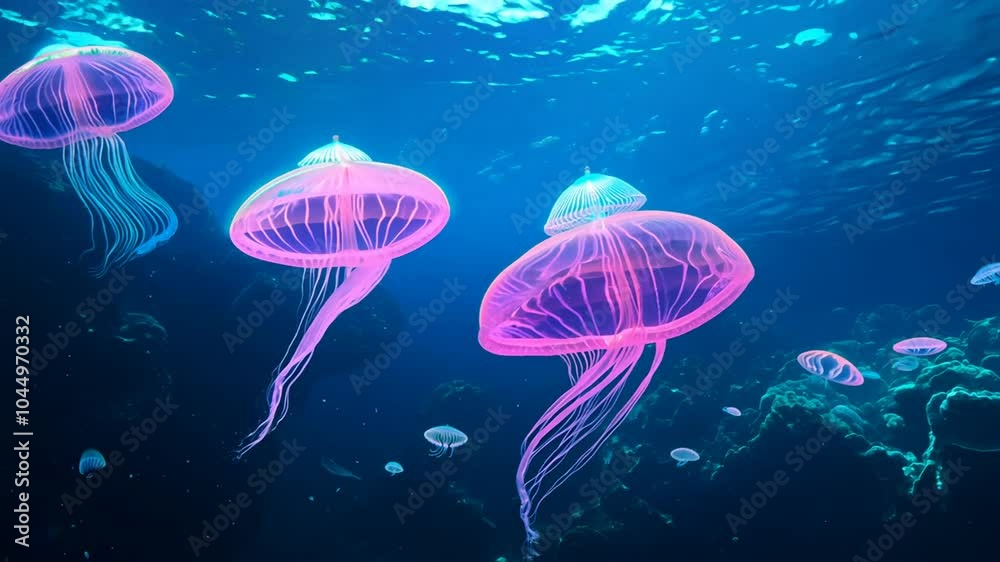 Seamless jellyfish animation marine Graphical nature sea pattern animal background colorful saver deep underwater concept fantasy screen undersea screensaver plankton aquarium abstract colourful dang Seamless jellyfish animation marine Graphical nature sea pattern animal background colorful saver deep underwater concept fantasy screen undersea screensaver plankton aquarium abstract colourful dang