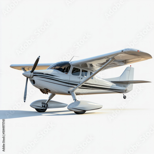 Light Aircraft Isolated