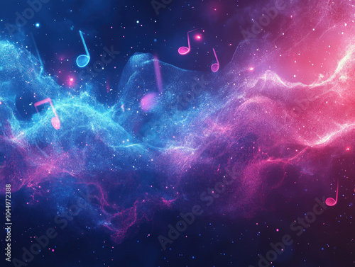 Music Wave Background
