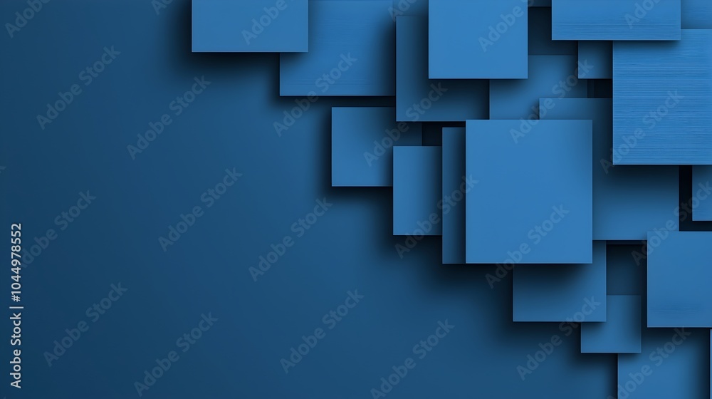 Futuristic Blue Abstract Geometric Background with Gradient Blocks and Shadows Minimalist Design for Tech Innovation and Modern Visual Concepts Futuristic Blue Abstract Geometric Background with Gradient Blocks and Shadows Minimalist Design for Tech Innovation and Modern Visual Concepts