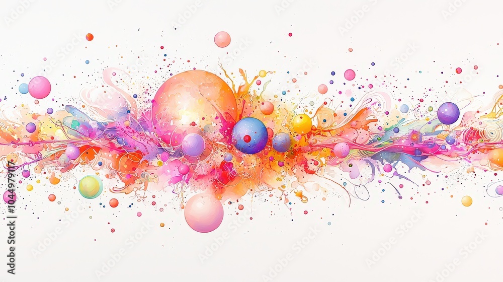 Pastel planets in a cosmic dance, with stars and galaxies stretching into infinity, surrounded by delicate pink and purple hues.