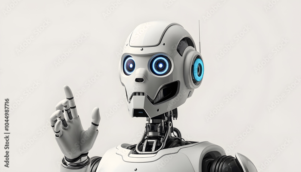 Who are you calling a robot? isolated with white highlights, png Who are you calling a robot? isolated with white highlights, png