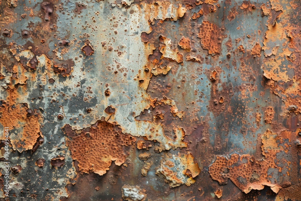 Photo of Old corroded and rust metal surface with peeling pieces. Background texture for backdrops or mapping Photo of Old corroded and rust metal surface with peeling pieces. Background texture for backdrops or mapping