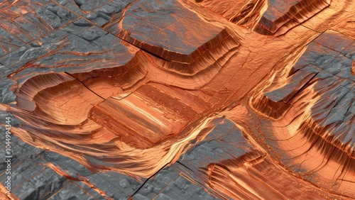 Rare copper-bearing Sunstone crystal macro photography. Vibrant peach and orange hues with natural metallic schiller effect. Professional mineral specimen captured in studio lighting shows remarkable  photo