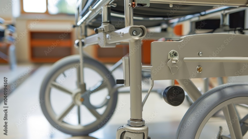 A wheelchairaccessible table with plenty of space for maneuvering. A wheelchairaccessible table with plenty of space for maneuvering.