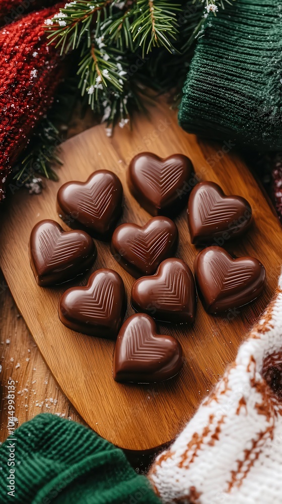 Delicious Heart-Shaped Chocolate Treats Perfect for Valentine's Day Celebrations and Gifts Delicious Heart-Shaped Chocolate Treats Perfect for Valentine's Day Celebrations and Gifts