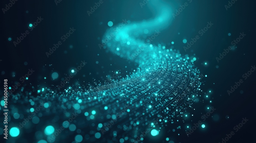 A 3D illustration of a spiral-shaped stream of data, featuring glowing binary code swirling upward in a seamless flow. A 3D illustration of a spiral-shaped stream of data, featuring glowing binary code swirling upward in a seamless flow.