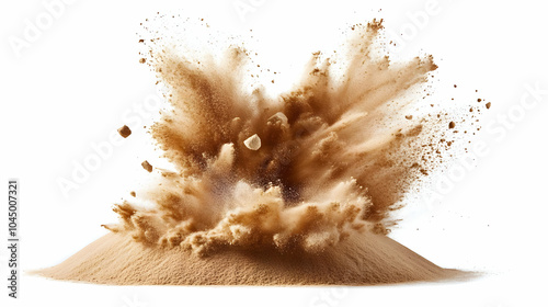 Sand Explosion - Brown Sand...