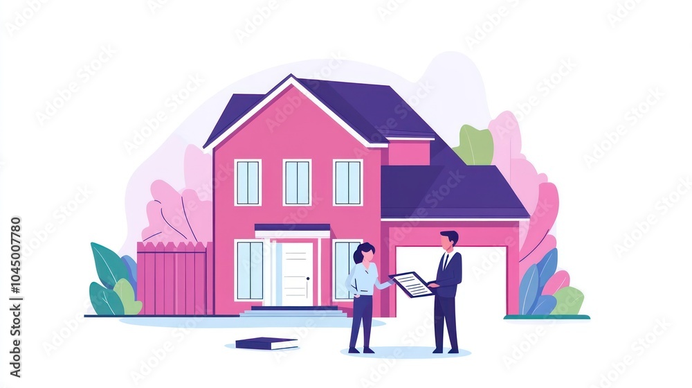 House Buying Illustration