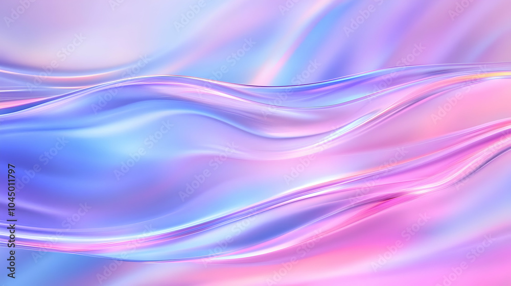 Abstract Background with Purple and Blue Waves Abstract Background with Purple and Blue Waves