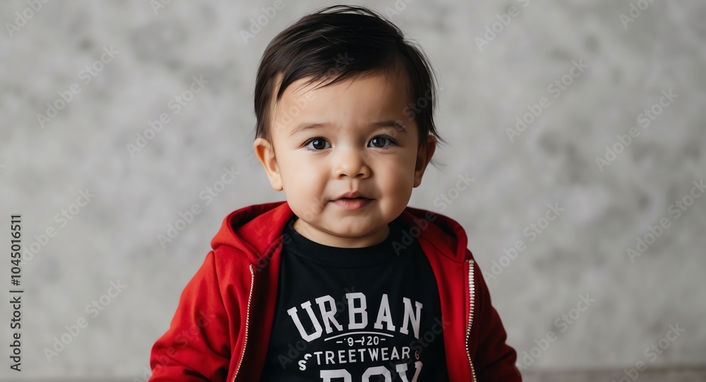 caucasian toddler boy urban streetwear bright background wearing fashion portrait caucasian toddler boy urban streetwear bright background wearing fashion portrait