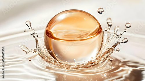 Liquid Sphere Droplet Splas...