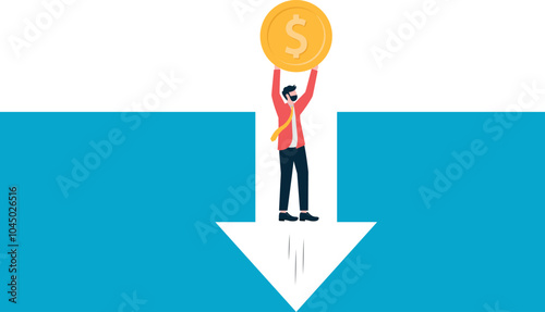 falling business, failure of occupation or business, failure of investment,

