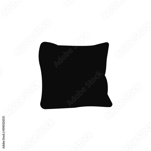 Pillow icon vector set. Bedroom illustration sign collection. Sleep symbol. Relaxation logo.