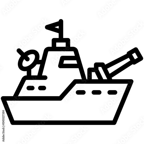 Warship Icon