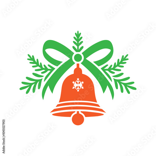 Christmas bell icon. Christmas element for Christmas events vector.
