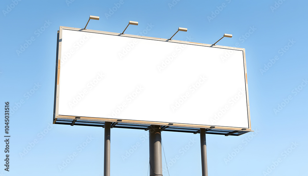 billboard mockup isolated with white highlights, png billboard mockup isolated with white highlights, png