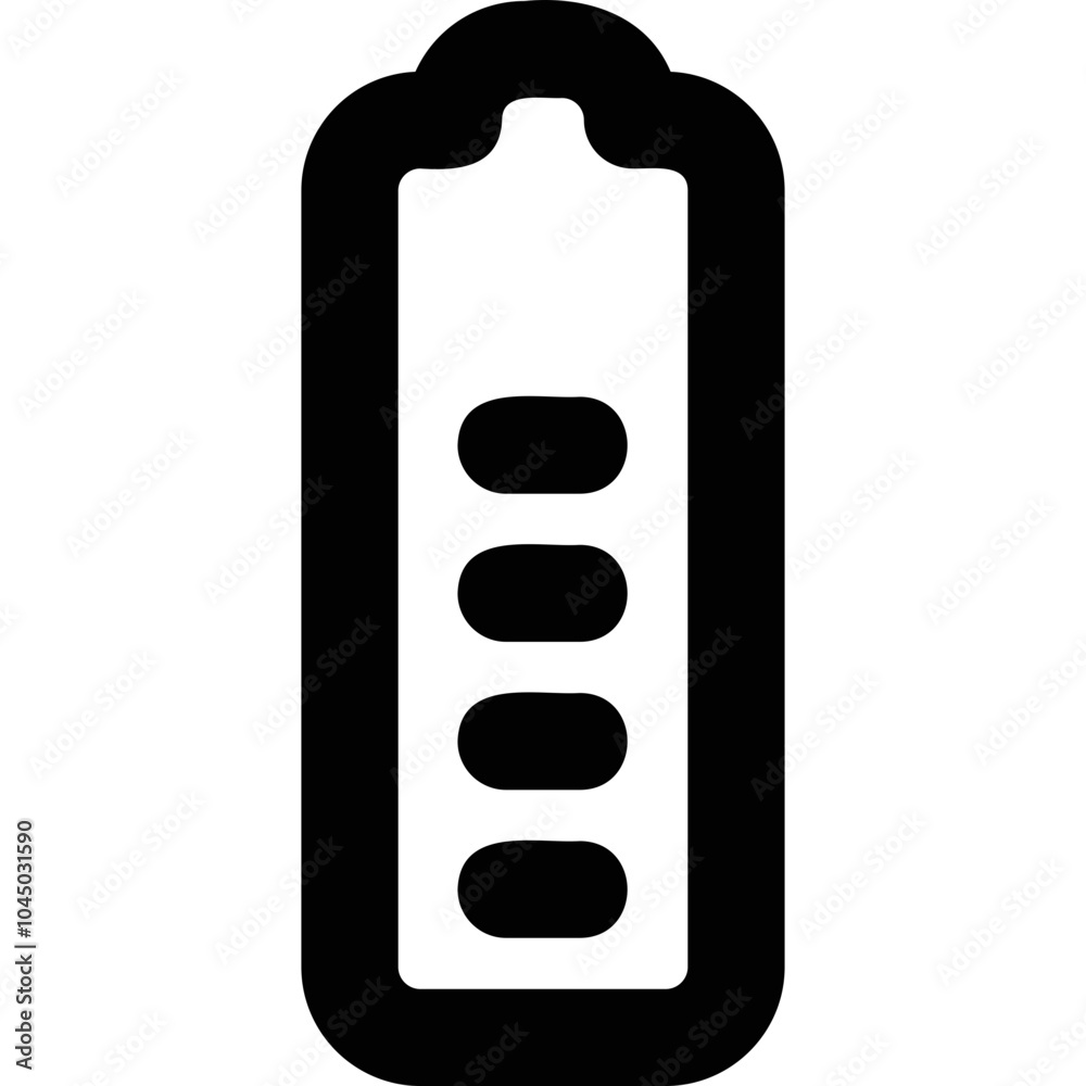 Simple vector icon battery charge Simple vector icon battery charge