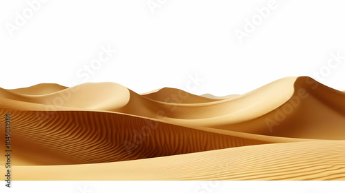 Desert Dunes 3D Illustration