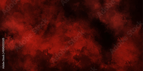 abstract cloud and vapor texture background. Black and red smoke aquarelle smudge illustration smooth grungy smokey light red colors ink glow. red color powder explosion	
