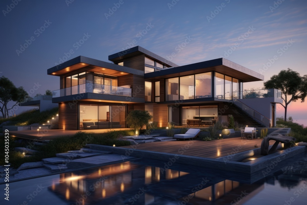 House architecture building outdoors. House architecture building outdoors.