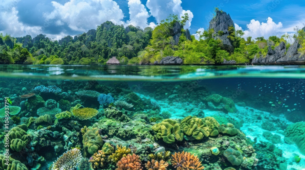 Tropical Paradise: Underwater World of Coral Reefs Tropical Paradise: Underwater World of Coral Reefs