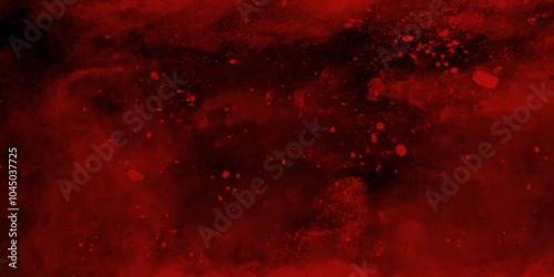 abstract cloud and vapor texture background. Black and red smoke aquarelle smudge illustration smooth grungy smokey light red colors ink glow. red color powder explosion	
