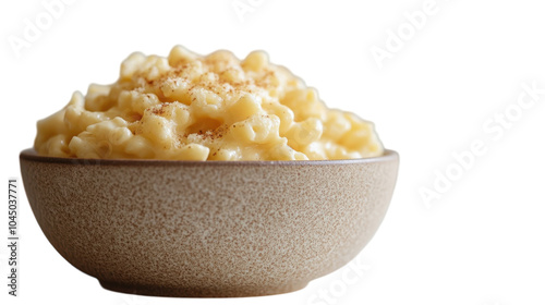 Creamy macaroni and cheese served in a rustic bowl, perfect for comfort food moments