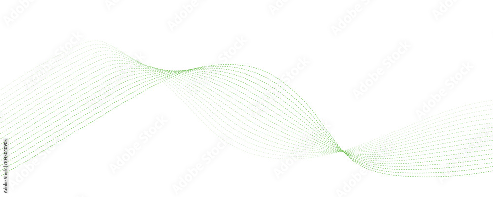 green wave lines on white background green wave lines on white background