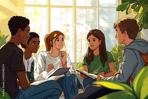 college students friendship education university campus teamwork