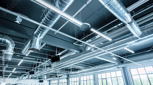 Ventilation System in a Modern Building