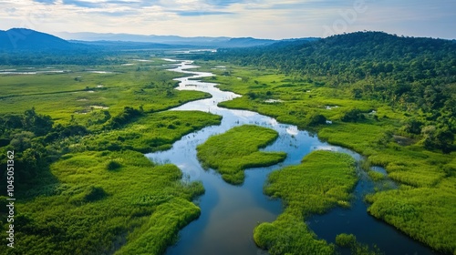 Nature conservation efforts aimed at preserving biodiversity and maintaining healthy ecosystems