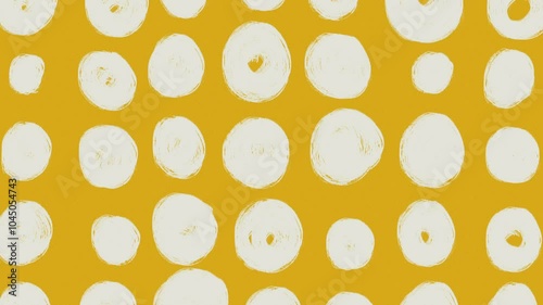 Hand drawn background circle animation