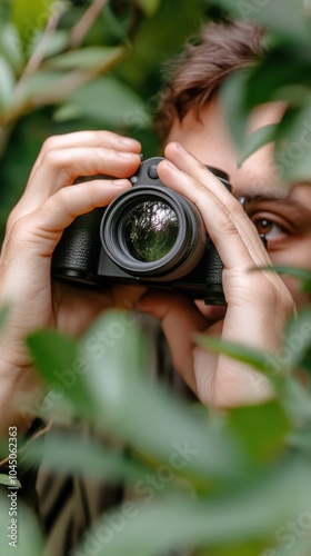 Konzept der Naturfotografie: Momente in der Wildnis für digitale Medien und bildende Kunst festhalten photo