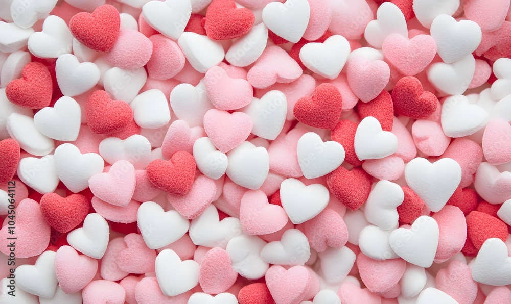 Vibrant Valentines Day Backdrop, Generative AI Vibrant Valentines Day Backdrop, Generative AI