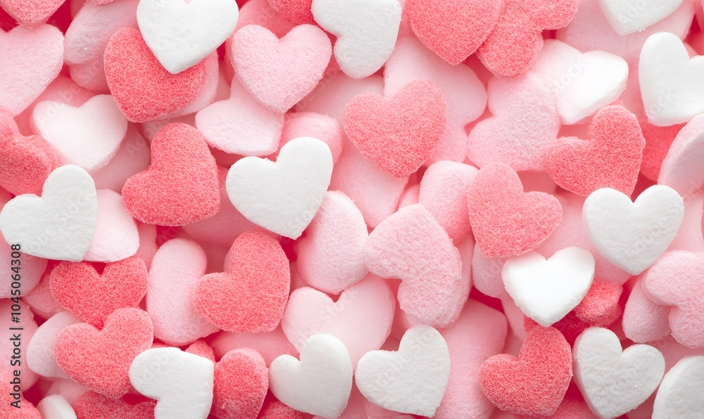 Vibrant Valentines Day Backdrop, Generative AI Vibrant Valentines Day Backdrop, Generative AI