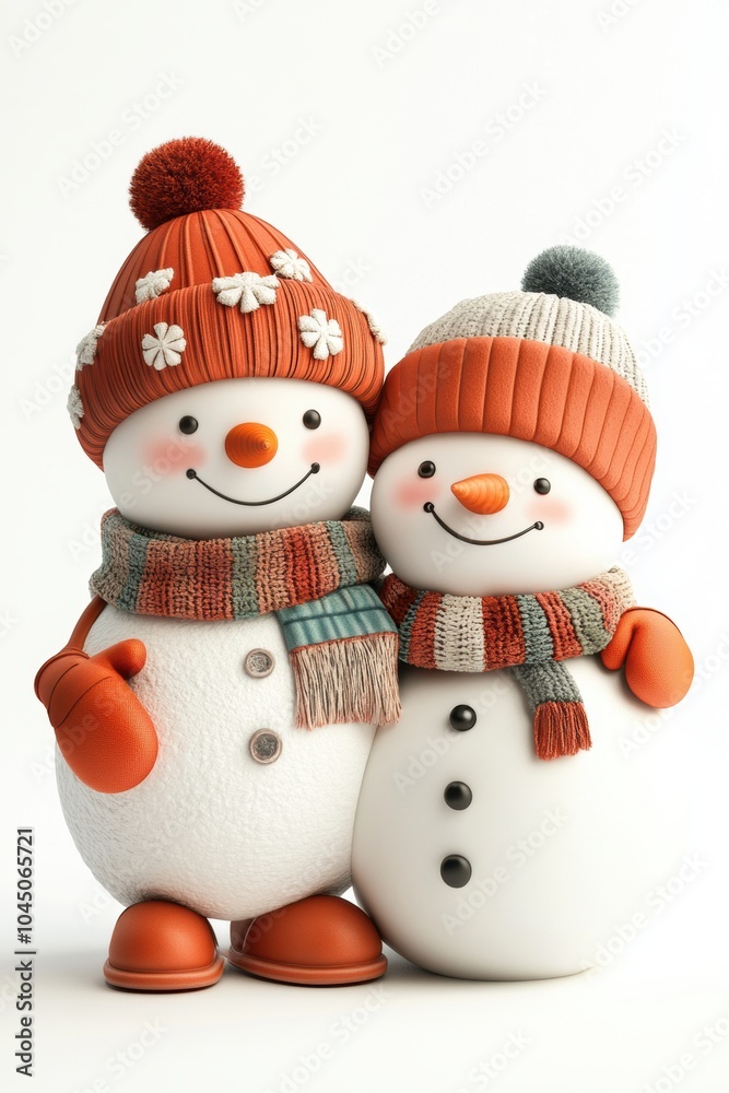 Cute snowman. Winter holiday theme. Cute snowman. Winter holiday theme.