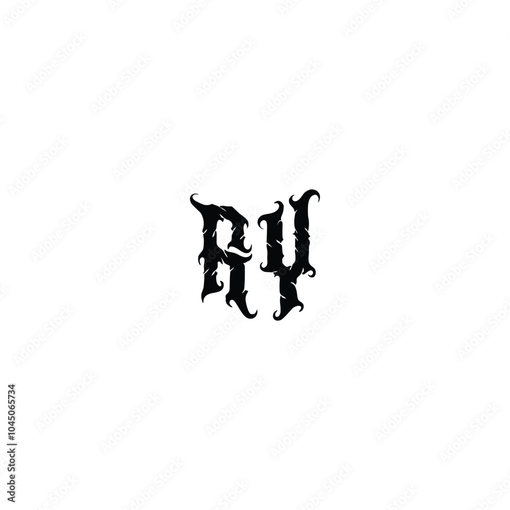 AY monogram logo design letter text name symbol monochrome logotype alphabet character simple logo AY monogram logo design letter text name symbol monochrome logotype alphabet character simple logo