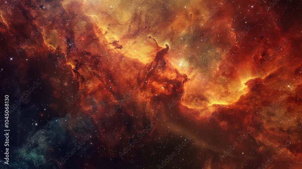 Fototapeta premium Cosmic Nebula