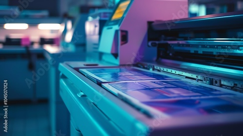 Wallpaper Mural A detailed view of a copiers scanning bed Torontodigital.ca