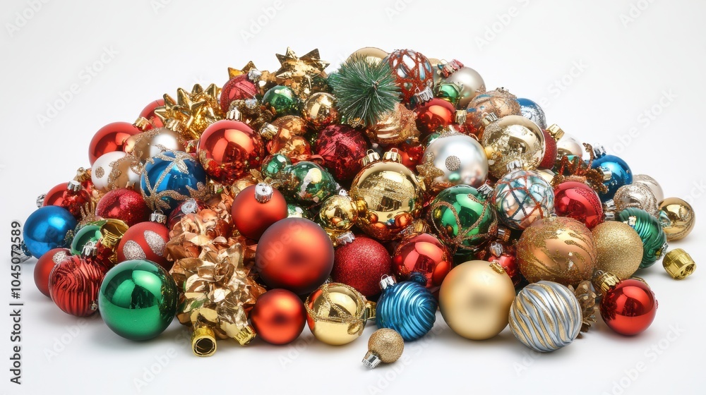 Isolated decoration ornament for holiday season. Isolated decoration ornament for holiday season.