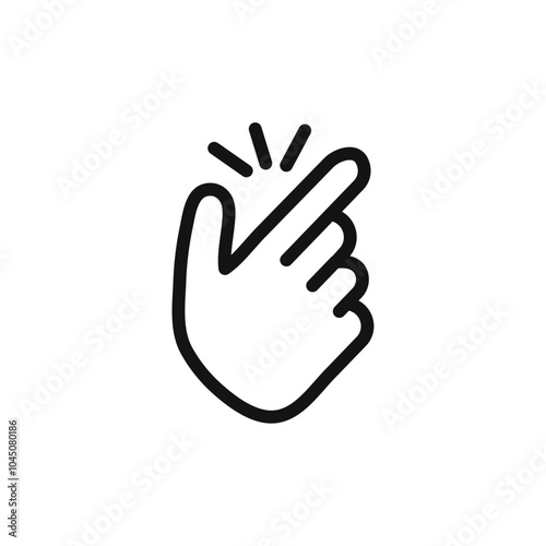 Easy icon Isolated flat vector in outline