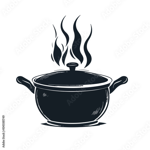  cooking pot with steam