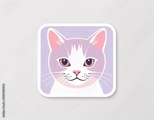A playful red-eyed kitten with fluffy white fur sits on a windowsill, gazing curiously at the world outside
