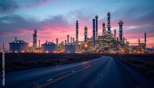  Industrial sunset  A journey through the heart of progress